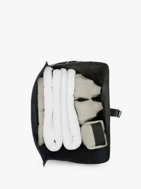 Rains Sibu Shield roll-top debossed-logo backpack