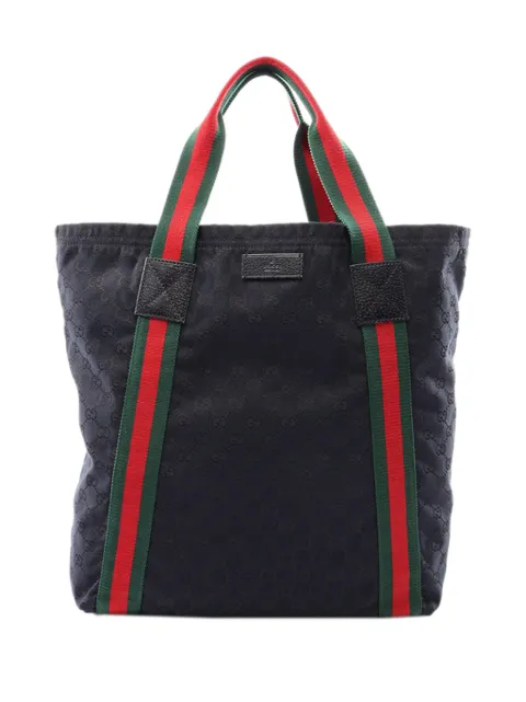 Gucci Pre-Owned 2000-2015 GG Canvas Web tote bag