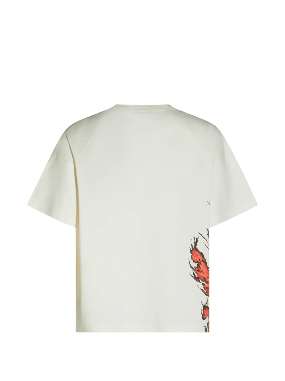 Y-3 T-shirt met grafische print Wit