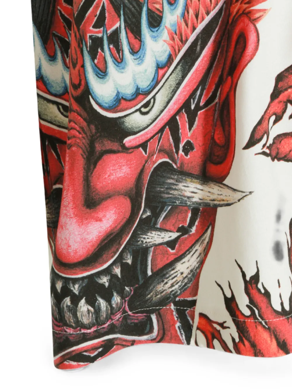 Y-3 T-shirt met grafische print Wit