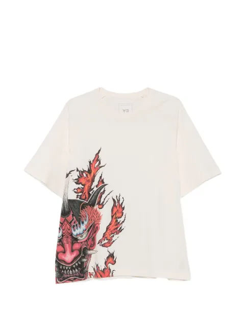 Y-3 camiseta con estampado gráfico