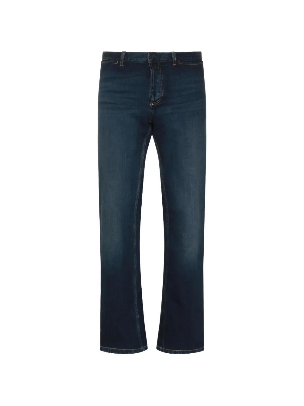 Gucci Ausgeblichene Straight-Leg-Jeans - Blau
