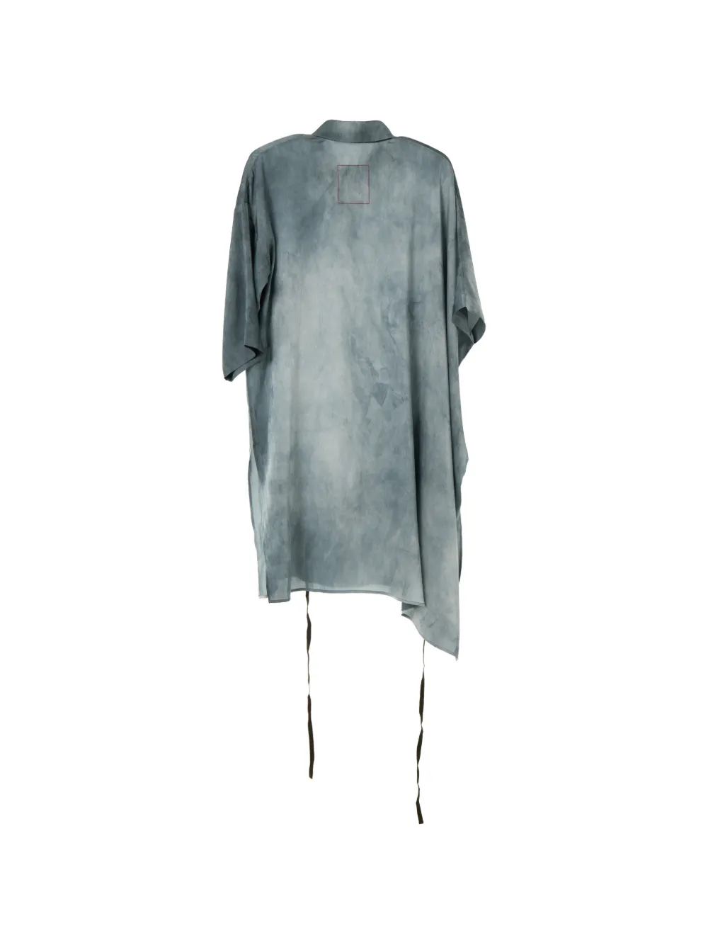 Uma Wang Thetis asymmetrisch blouse Blauw