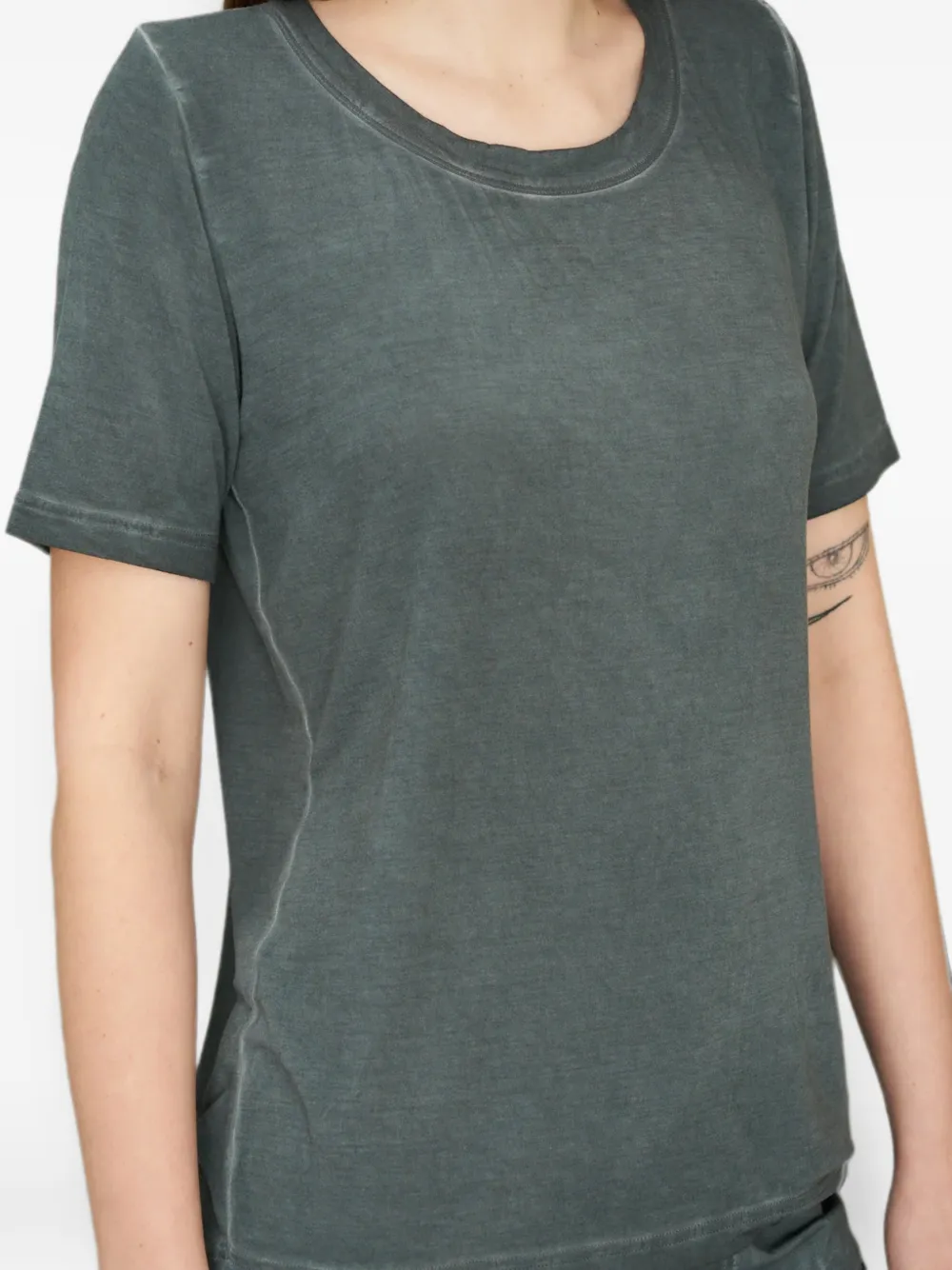Uma Wang T-shirt met ronde hals Blauw