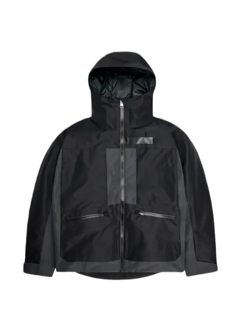 Rains Niseko colour-block hooded jacket