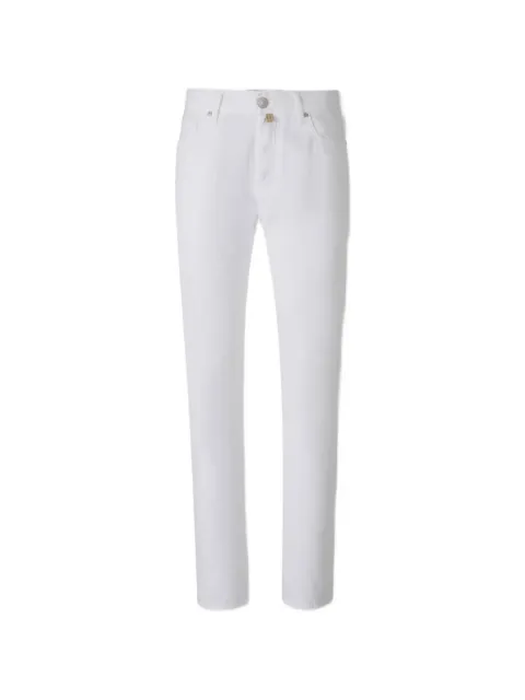 Jacob Cohën logo-patch jeans