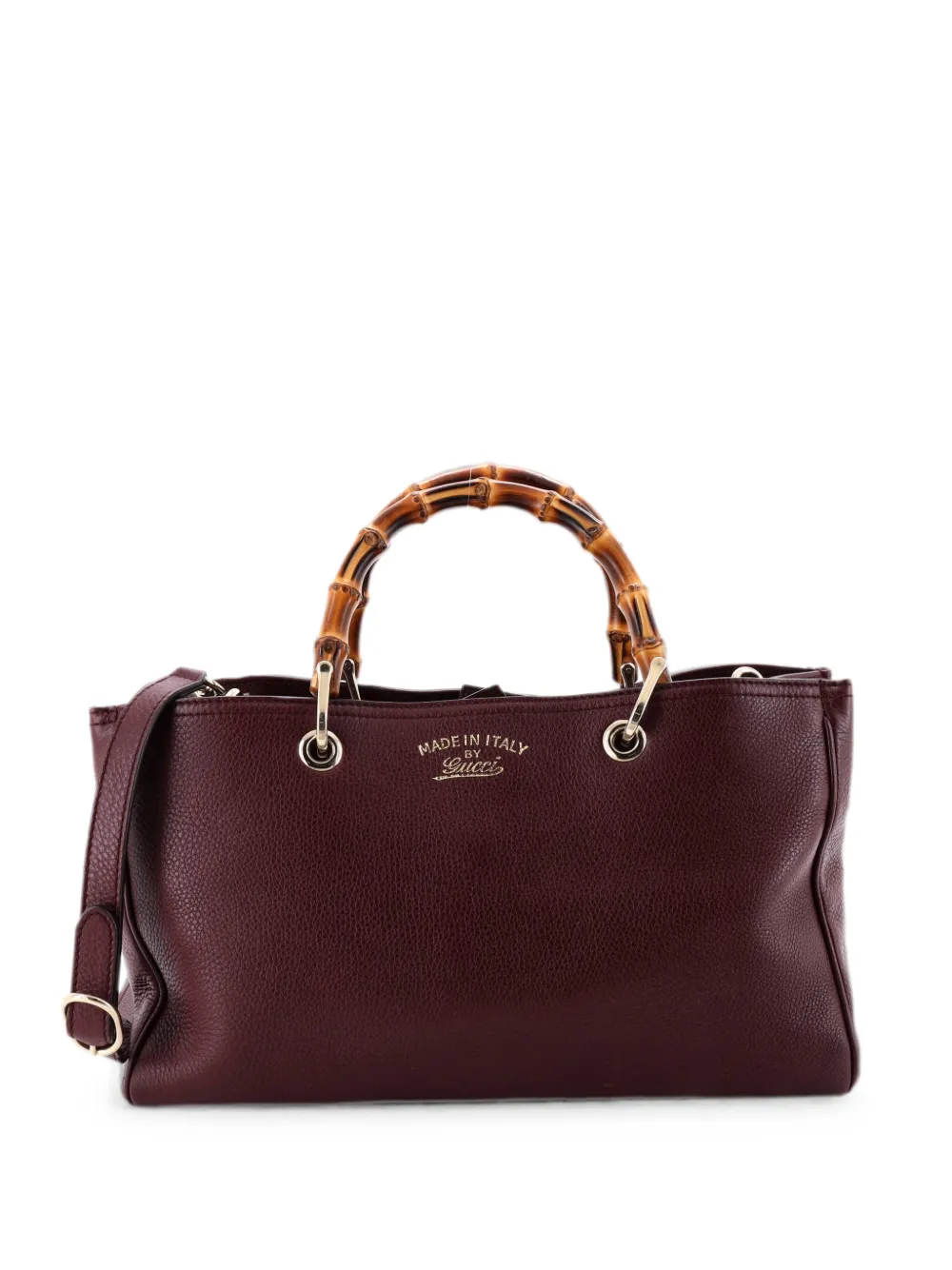 Gucci Pre-Owned Borsa tote Bamboo media in pelle - Viola