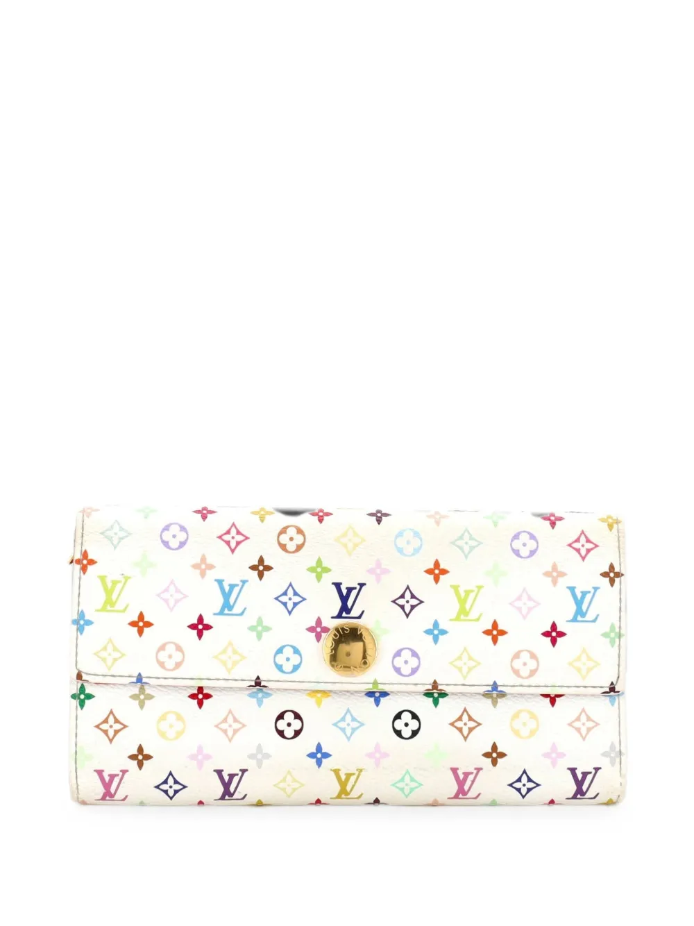 Louis Vuitton Pre-Owned Portafoglio Sarah piccolo con monogramma multicolore
