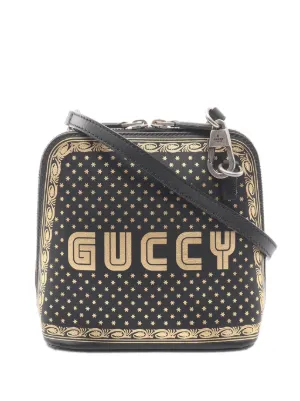 Gucci Pre-Owned x SEGA 2010s Guccy ショルダーバッグ | ブラック 