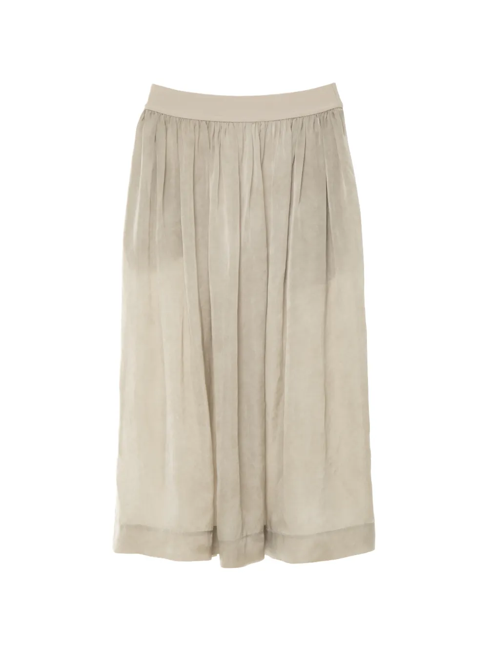 Uma Wang Gillian midi pleated skirt - Toni neutri