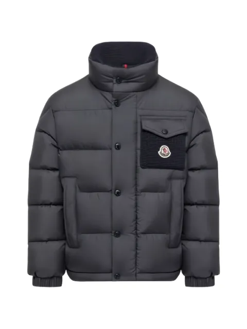 Moncler Enfant logo-patch padded jacket