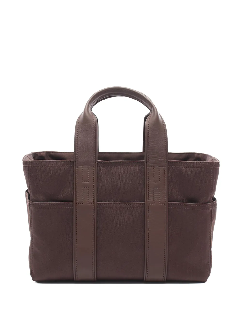 Hermès Pre-Owned Borsa tote Toile Acapulco PM 2010-2026 - Marrone