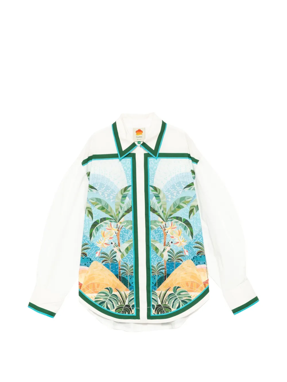 FARM Rio Rio Mosaic shirt · L