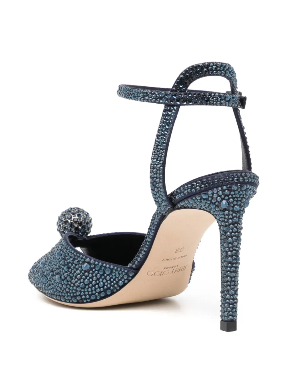 Jimmy Choo 85mm Sacora sandals Blauw