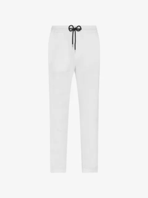 Vilebrequin drawstring-waist stretch-cotton trousers