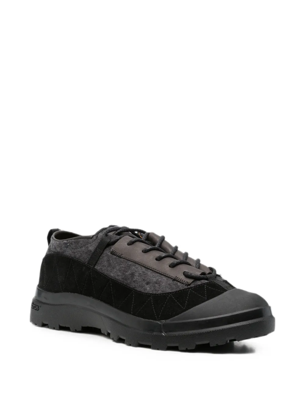 RANRA Vibram-sole panelled sneakers Zwart
