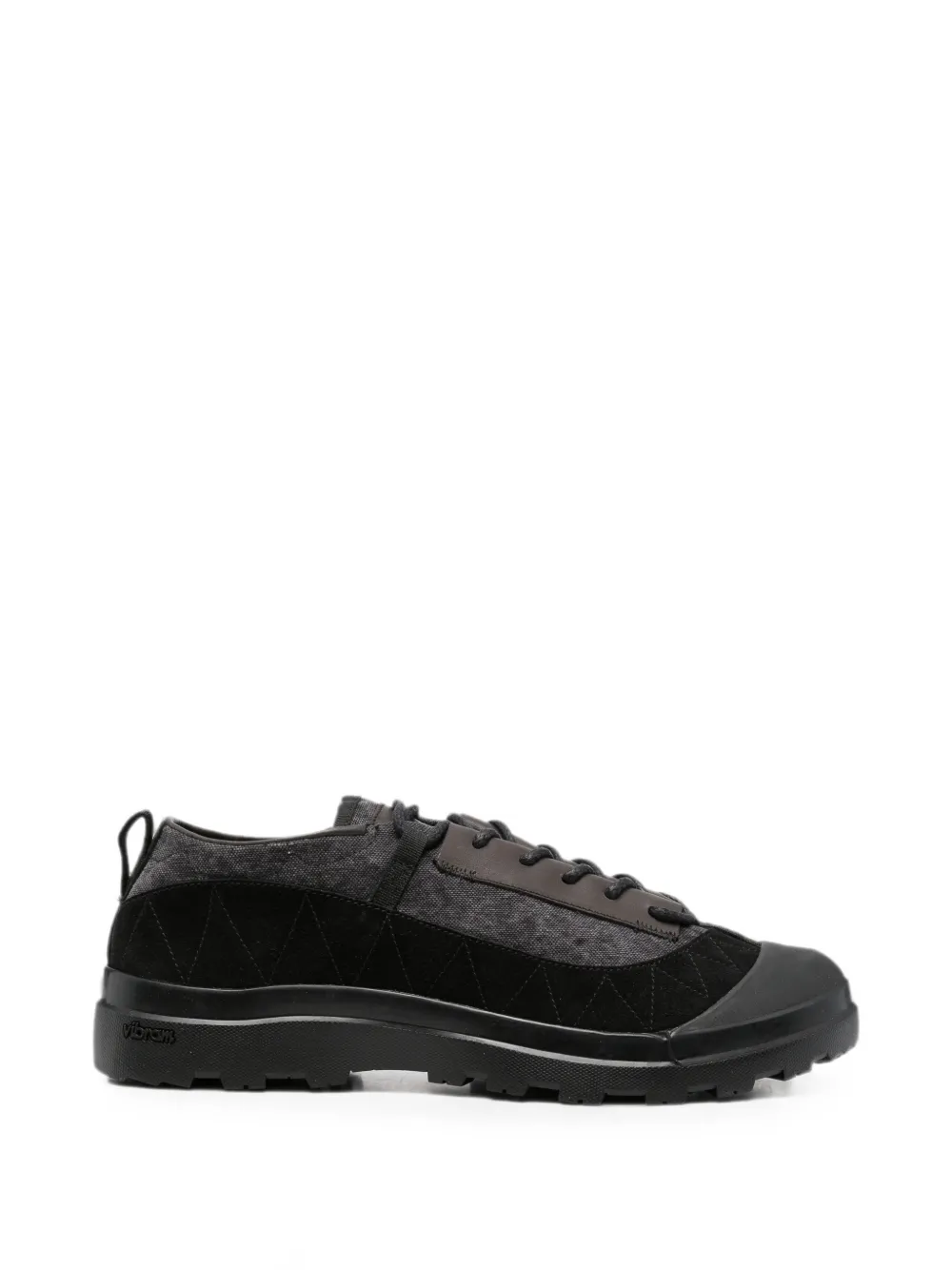 RANRA Vibram-sole panelled sneakers - Nero