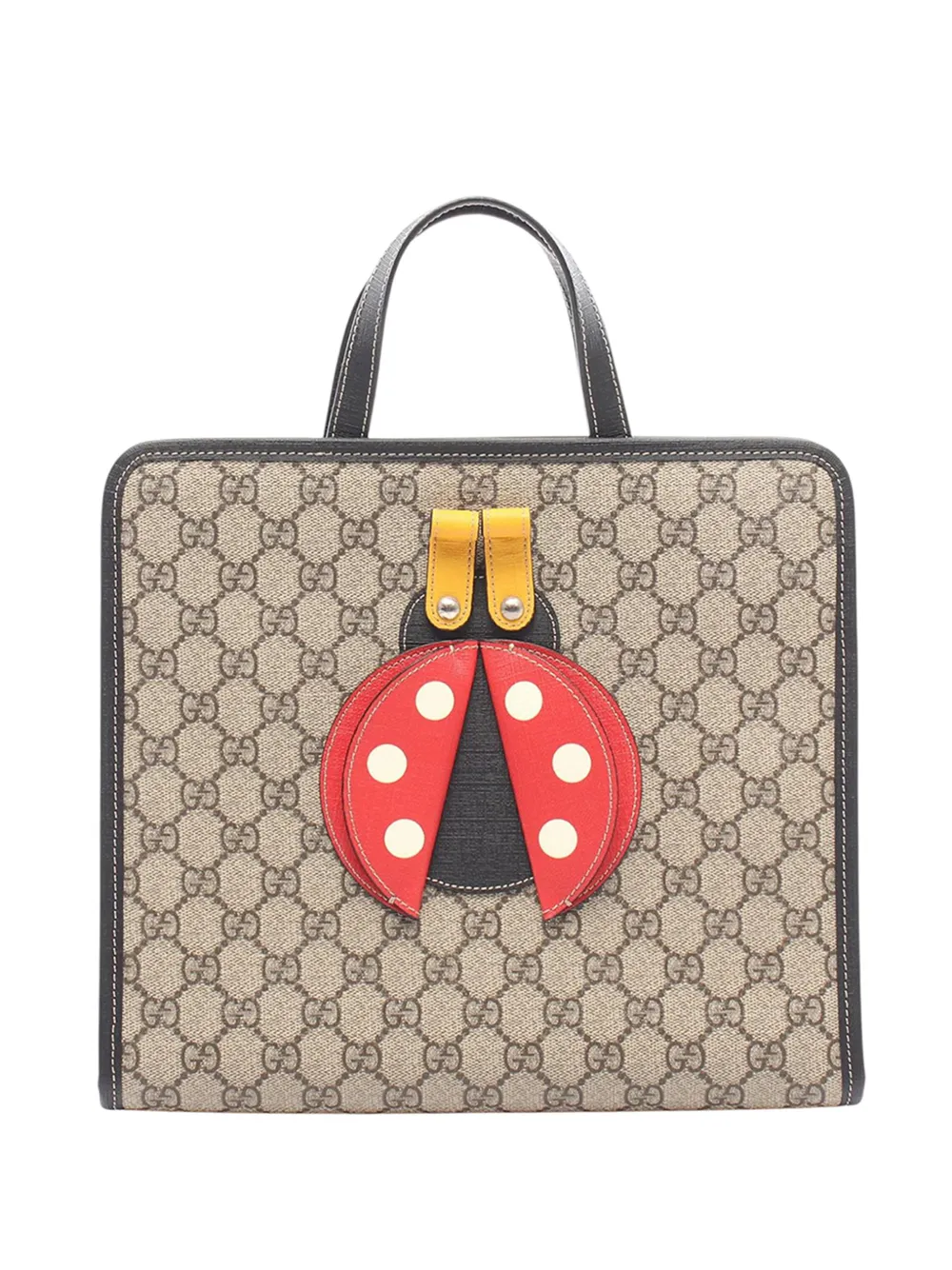 Gucci Pre-Owned Borsa tote GG Supreme Kids Lady Bug 2016-2026 - Toni neutri