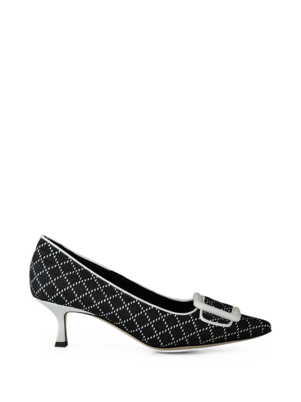 Manolo Blahnik Maysale buckle-detail pumps Zwart