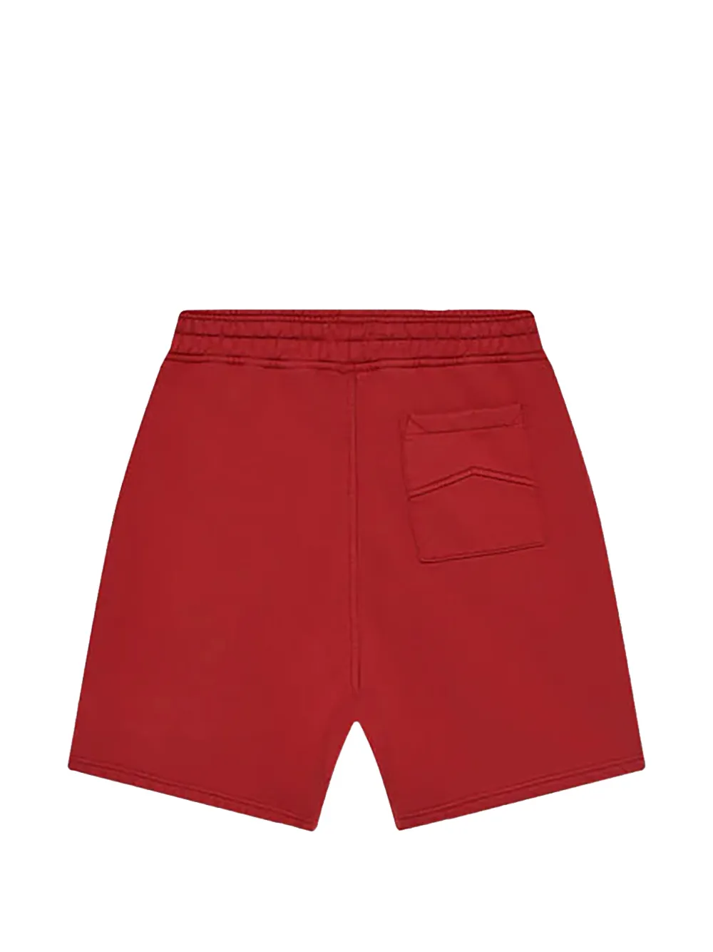 RHUDE Classique shorts met logoprint Rood
