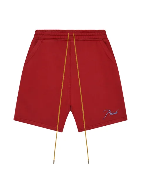 RHUDE Classique logo-print shorts