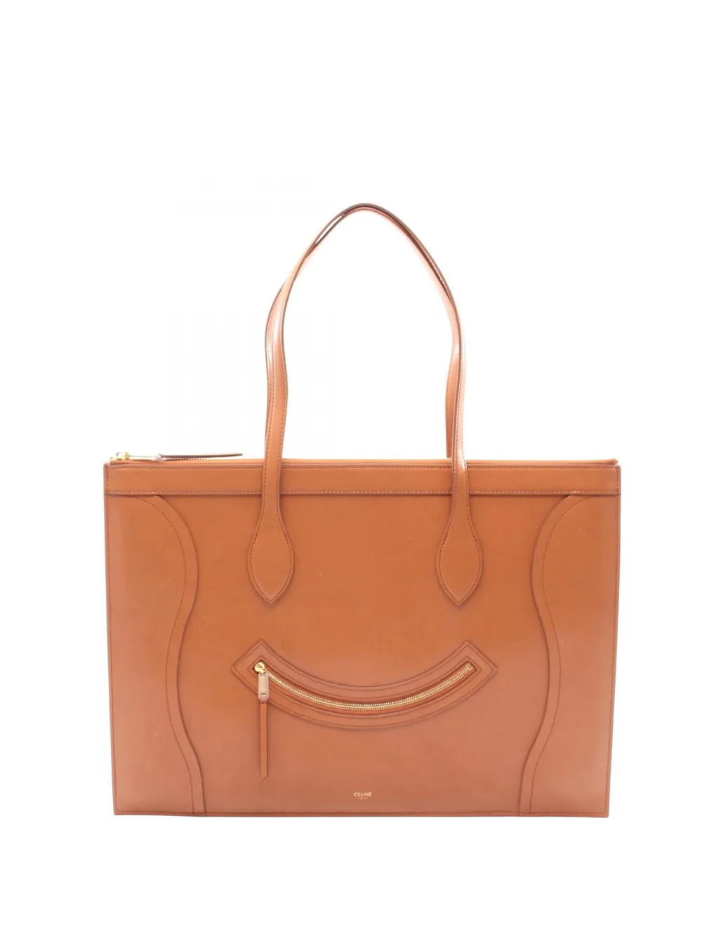 Celine Pre-Owned Borsa a mano Smmoth 2010-2026 - Marrone