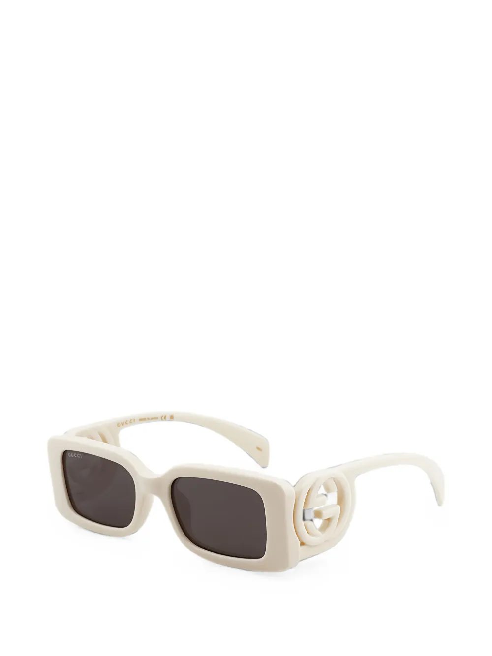 Gucci Eyewear Zonnebril met GG-logo Beige