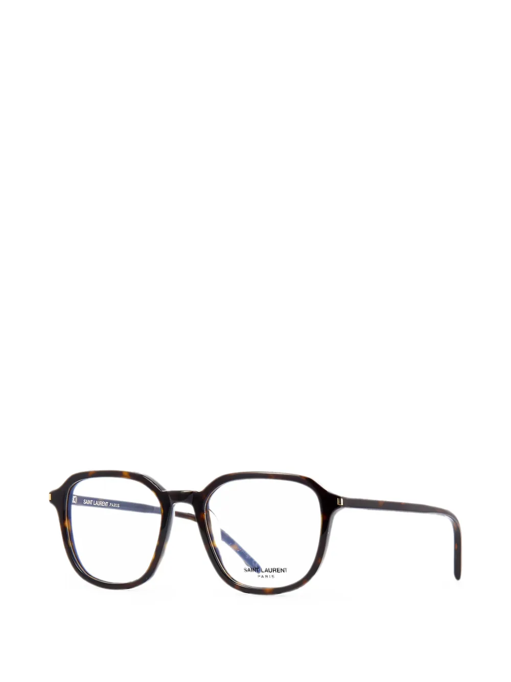 Saint Laurent Eyewear SL 387 bril met geometrisch montuur Bruin