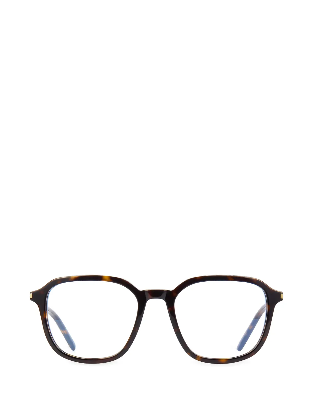 Saint Laurent Eyewear SL 387 geometric-frame glasses - Marrone