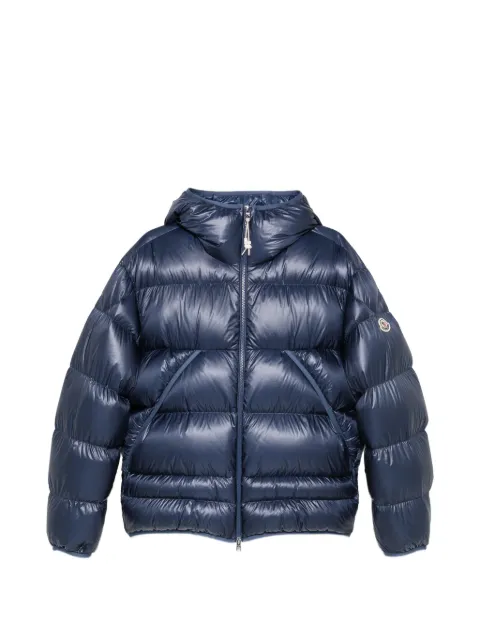 Moncler Anapo hooded mid-length down jacket