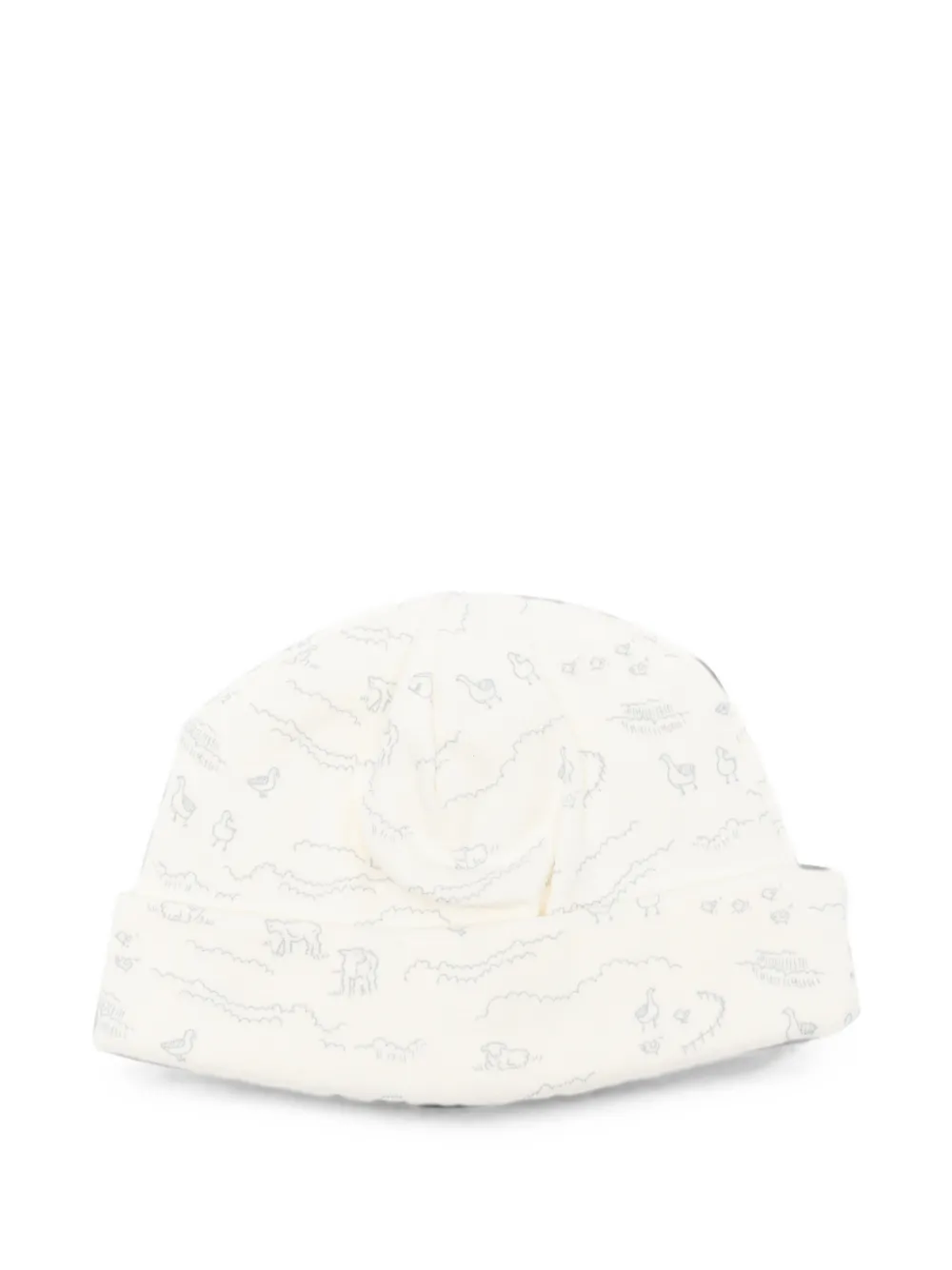 Bonpoint animal-print beanie hat - Toni neutri