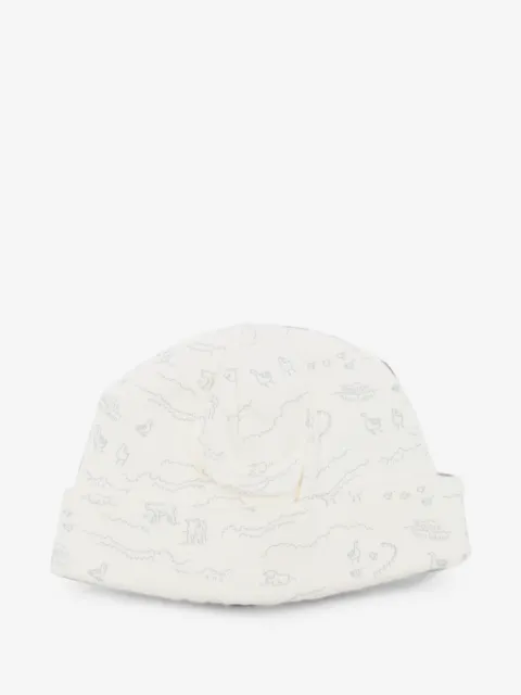 Bonpoint animal-print beanie hat