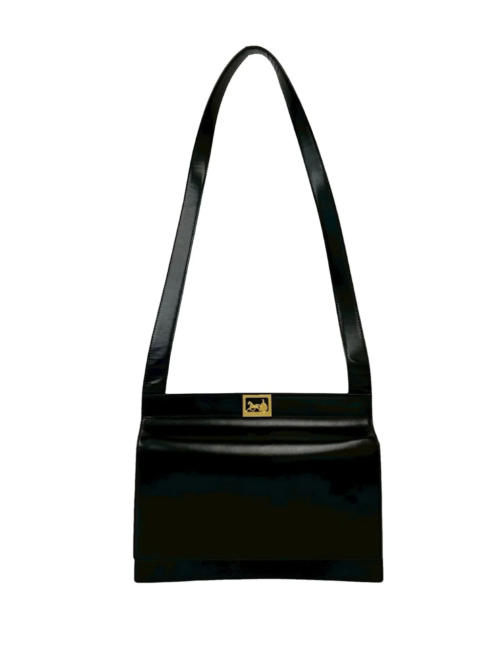 Celine Pre-Owned Borsa a spalla Sulky in pelle XX secolo - Nero