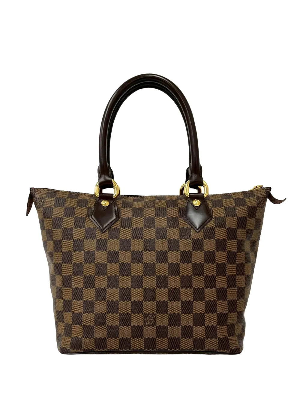 Louis Vuitton Pre-Owned Borsa a mano Saleya PM in tela Damier Ebène 2007 - Marrone