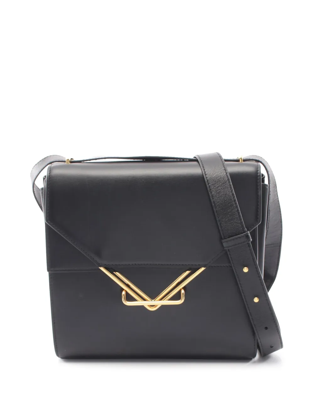Bottega Veneta Pre-Owned Borsa a tracolla The Clip in pelle 2012-2026 - Nero