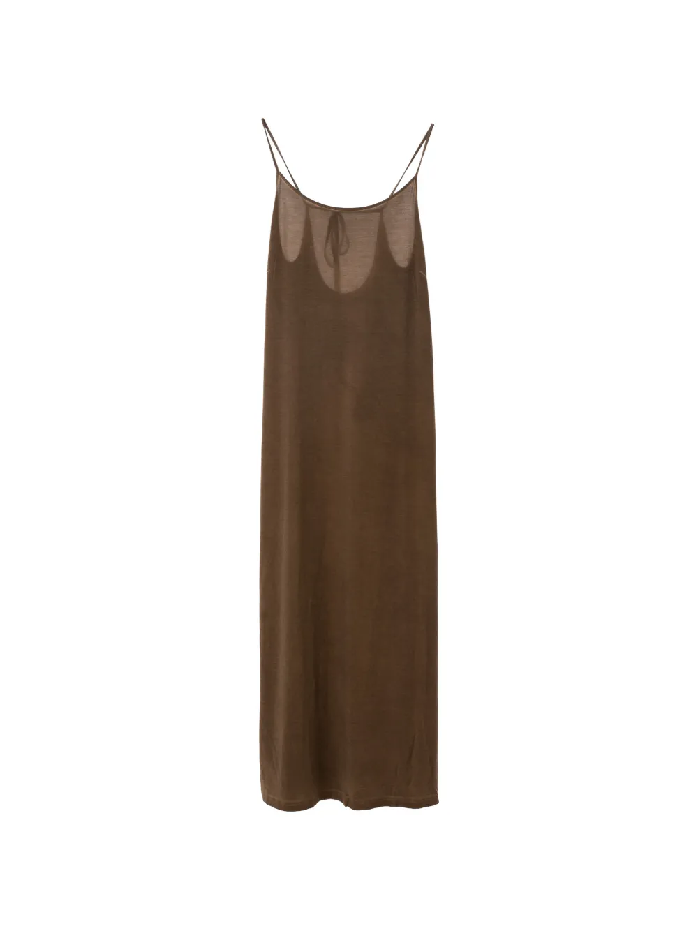 Uma Wang Daya sleeveless maxi dress - Brown