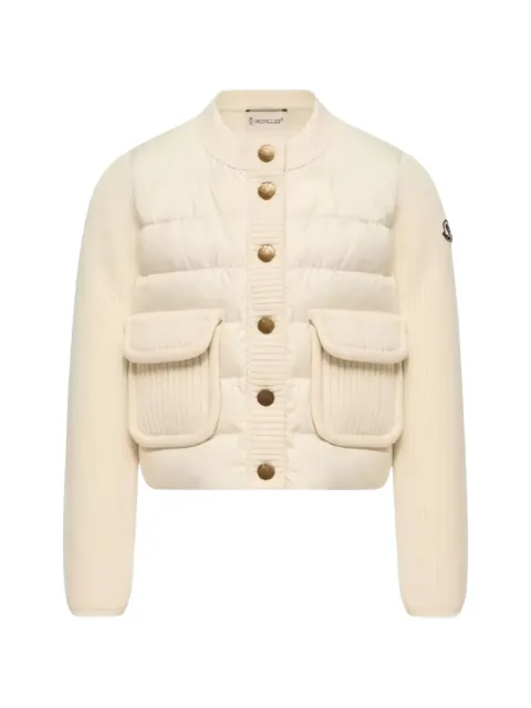 Moncler Enfant padded cardigan