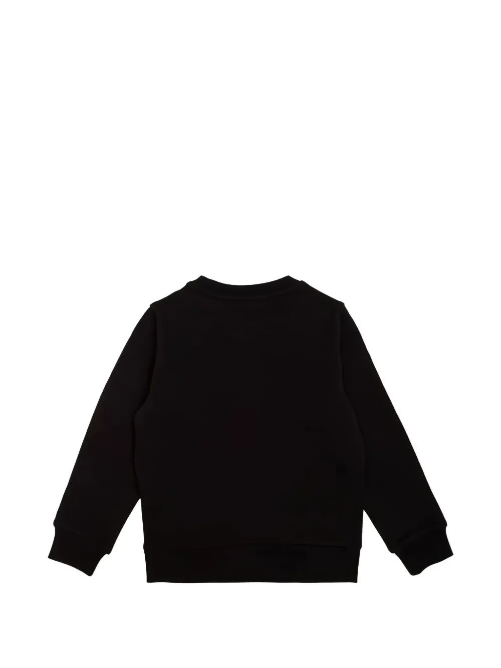 Moncler Enfant Trui met geborduurd logo Zwart