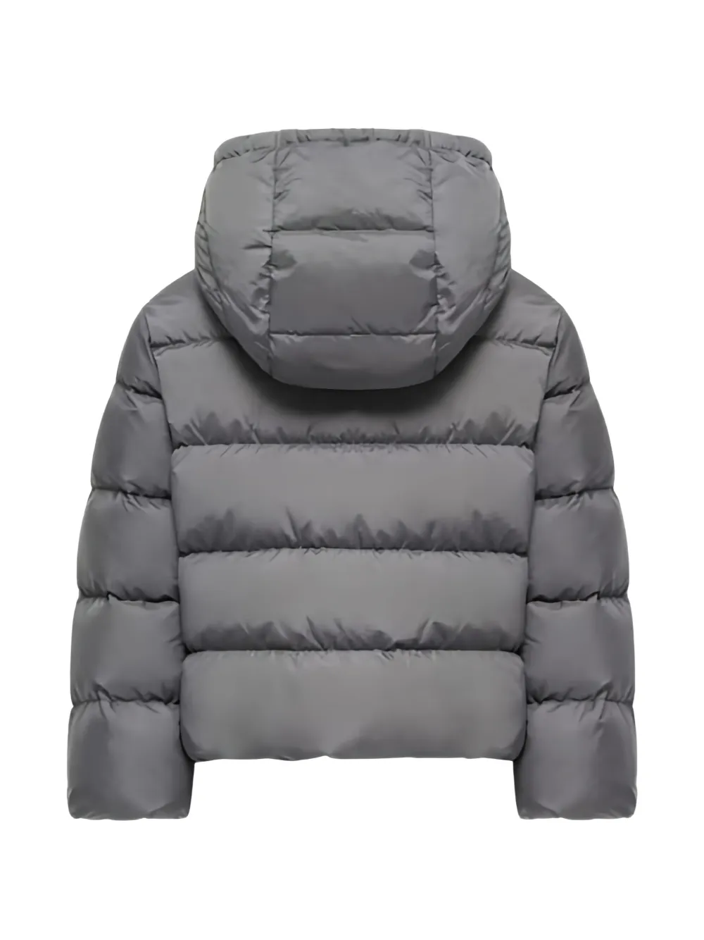 Moncler Enfant Xhante gewatteerd jack met capuchon Grijs