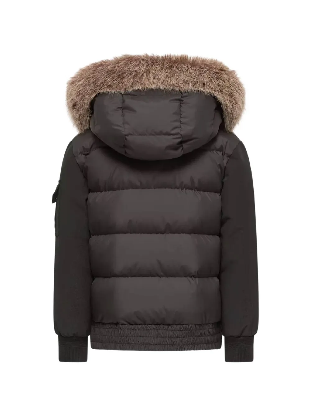 Moncler Enfant Martlu donsjack Zwart