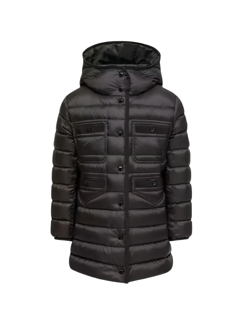 Moncler Enfant doudoune New Hirma à capuche - Noir Moncler Enfant doudoune New Hirma à capuche - Noir