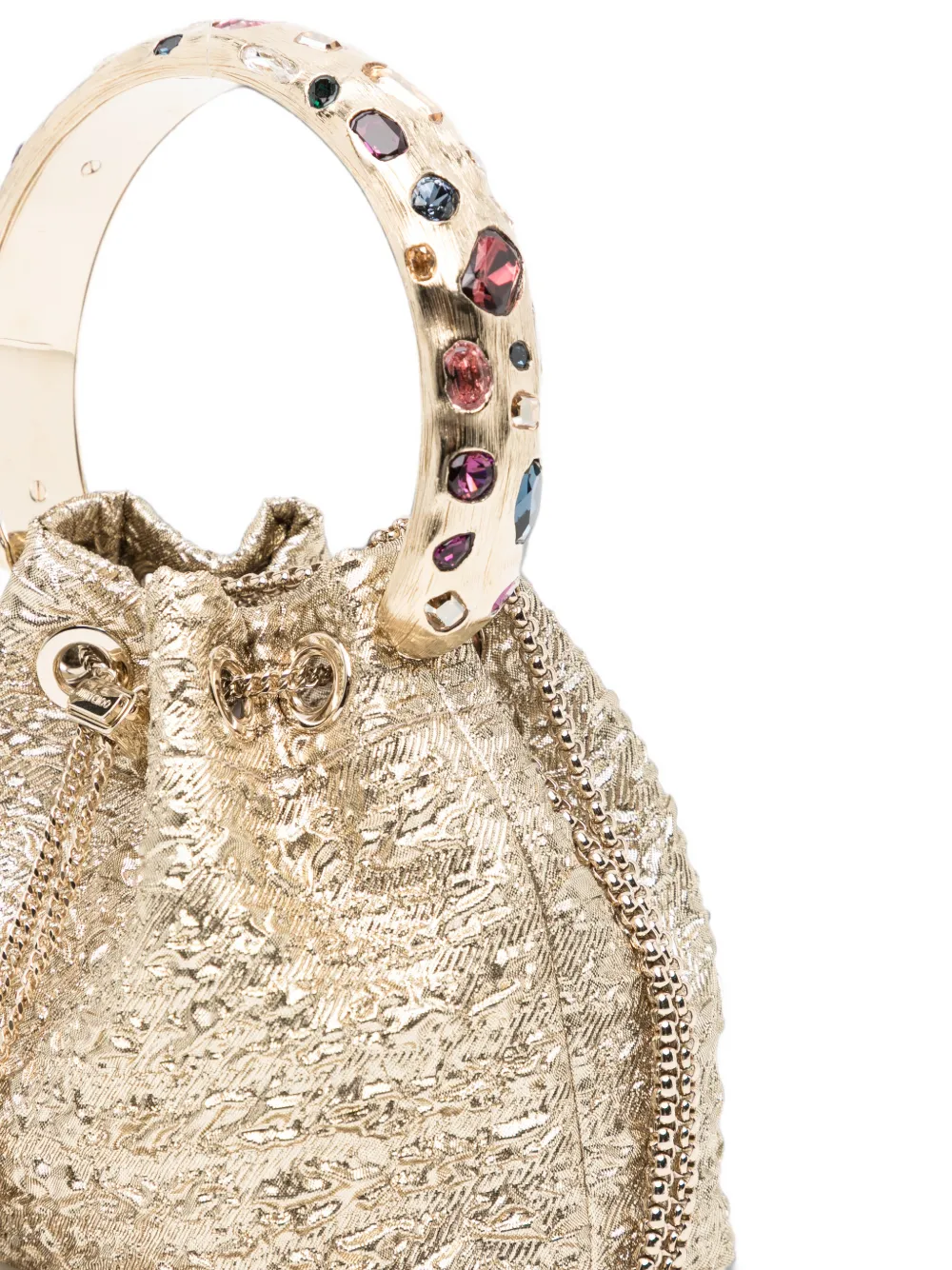Jimmy Choo Bon bucket-tas Goud