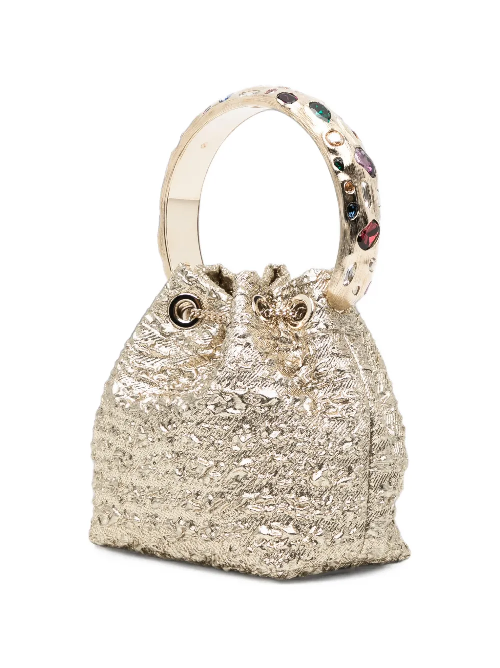 Jimmy Choo Bon bucket-tas Goud