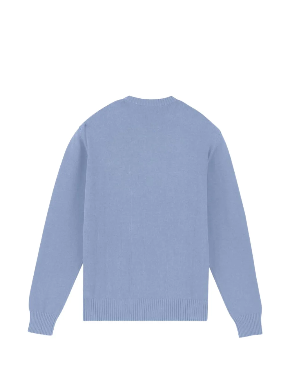 Vilebrequin Payol trui met geborduurde schildpad en ronde hals Blauw