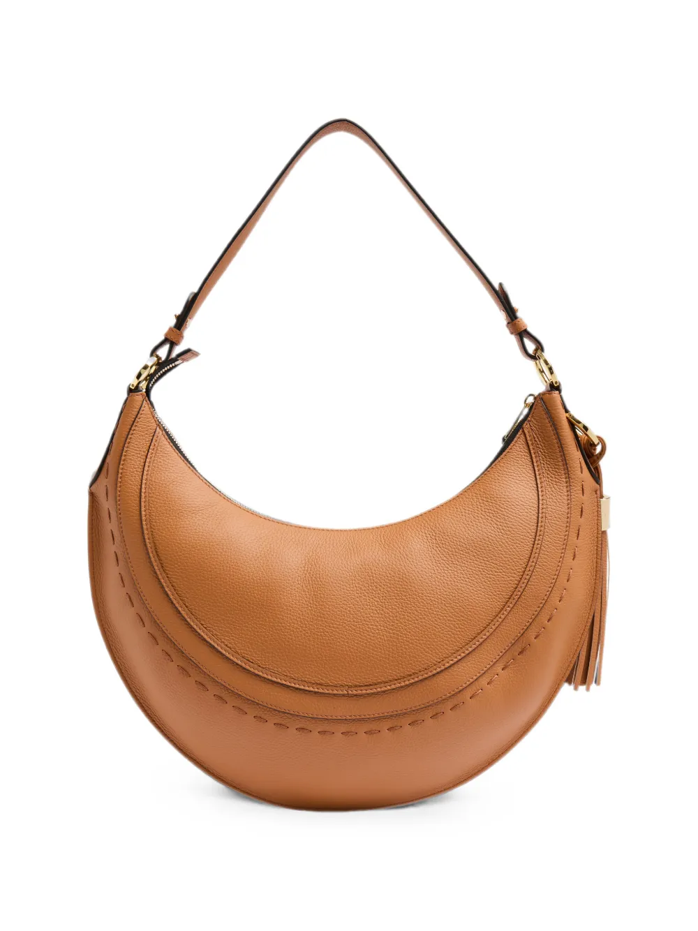 Lancel Medium schoudertas met kwastje Beige