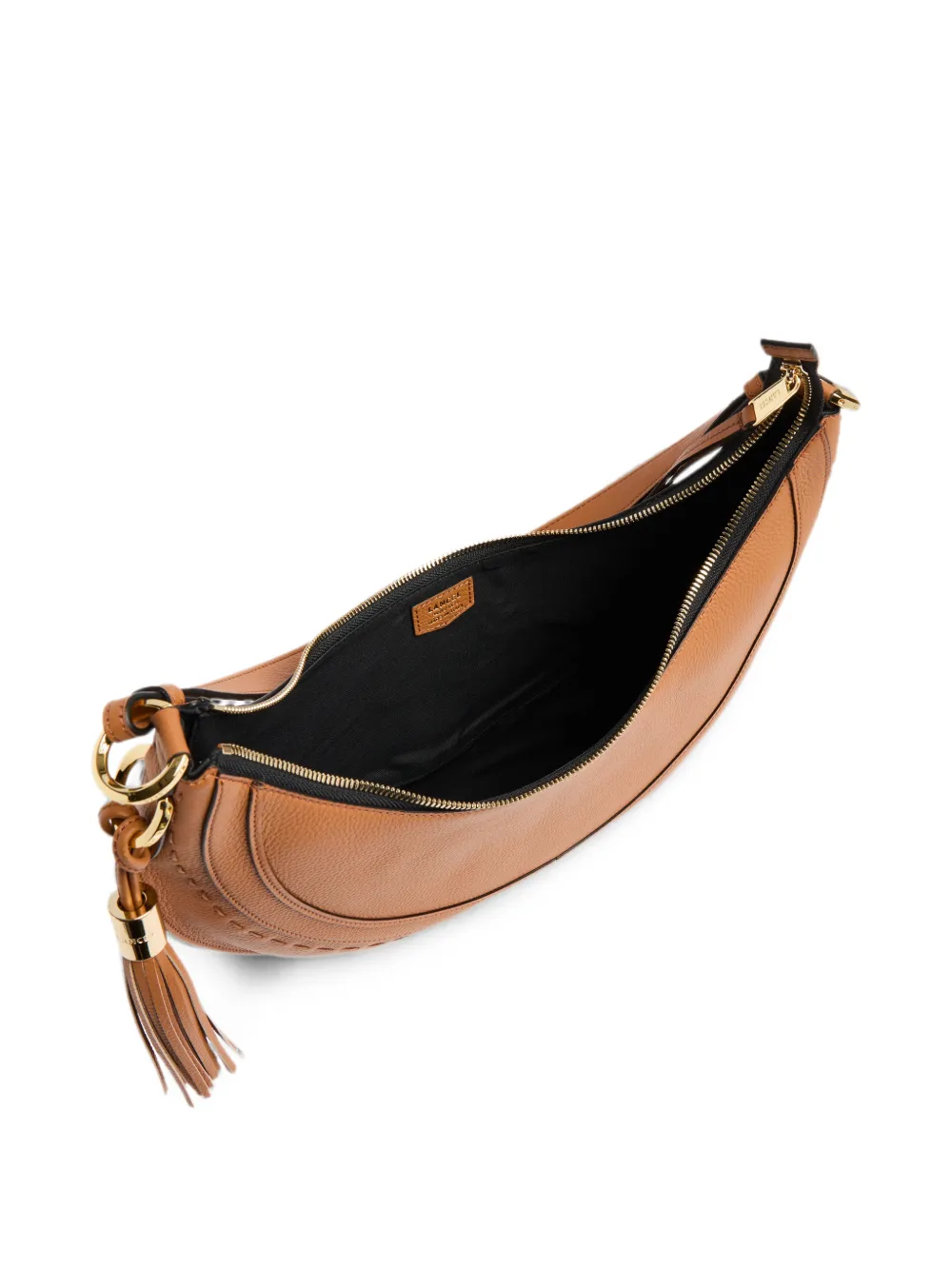 Lancel Medium schoudertas met kwastje Beige