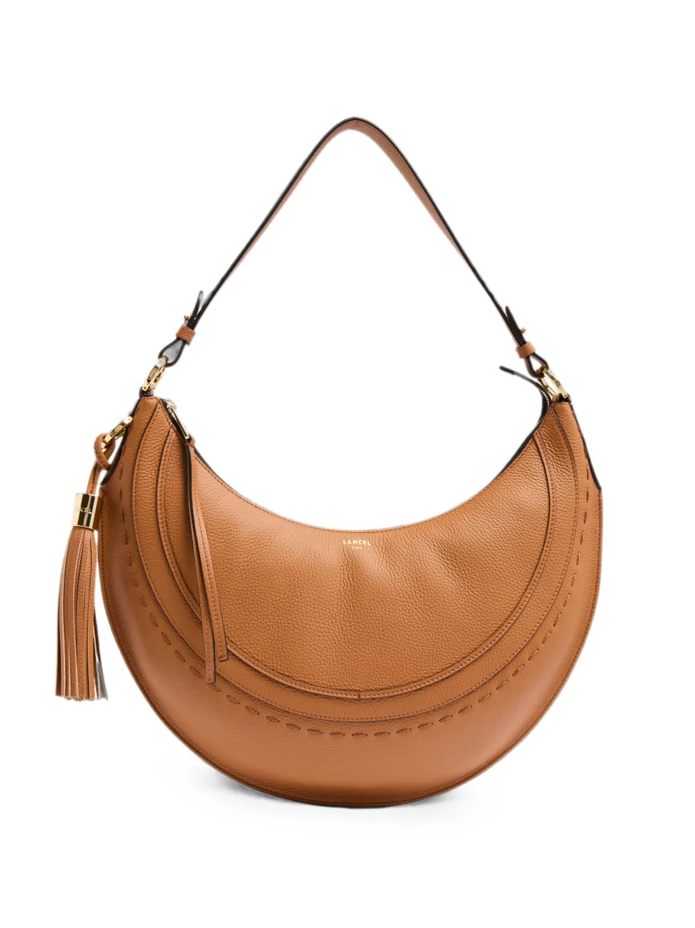 Lancel medium tassel-detail shoulder bag - Neutrals