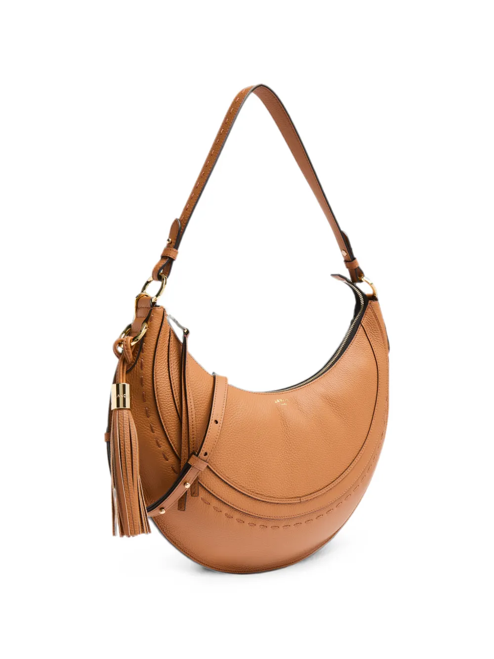 Lancel Medium schoudertas met kwastje Beige