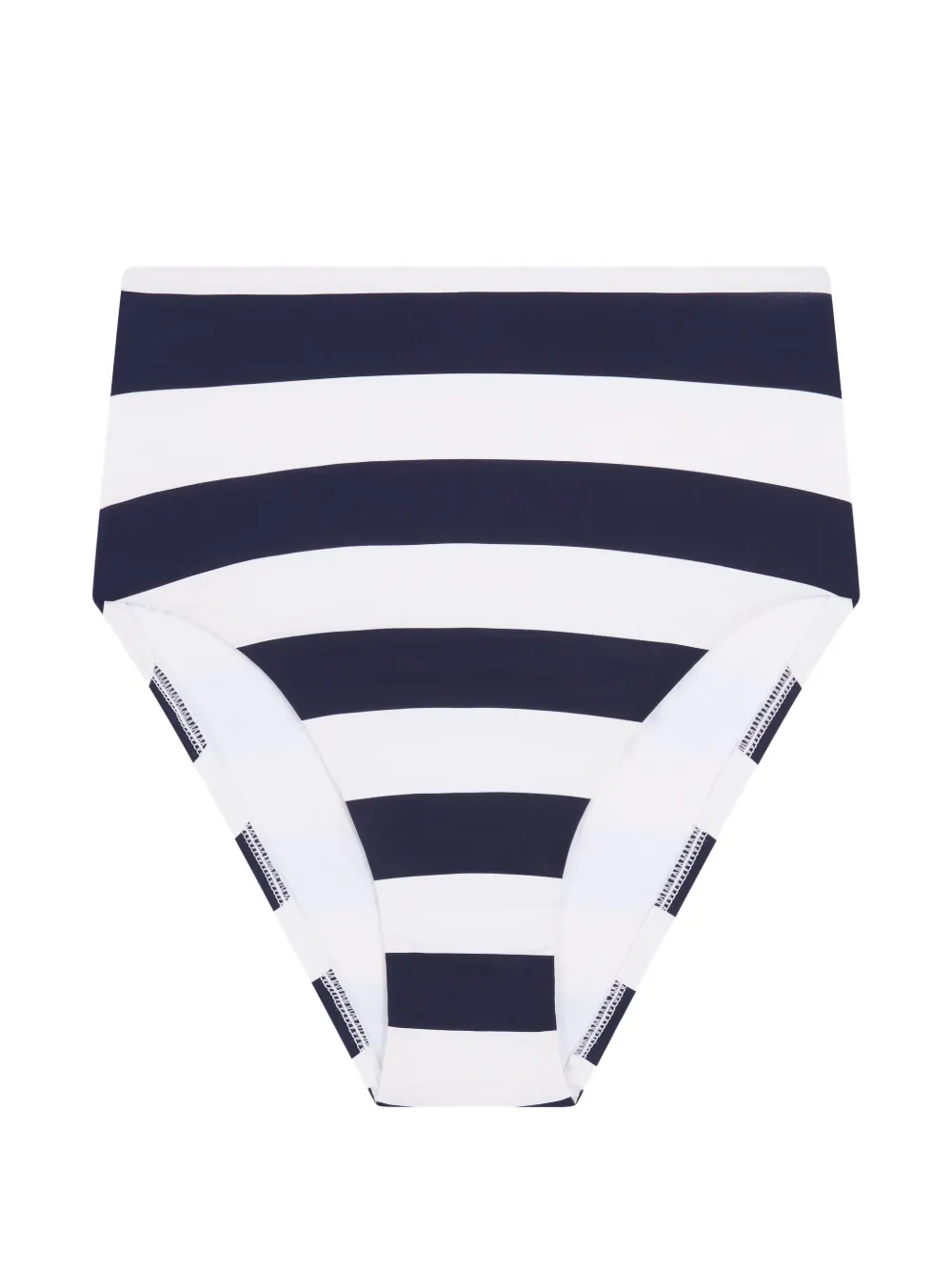 BONDI BORN Slip bikini a righe Poppy - Blu