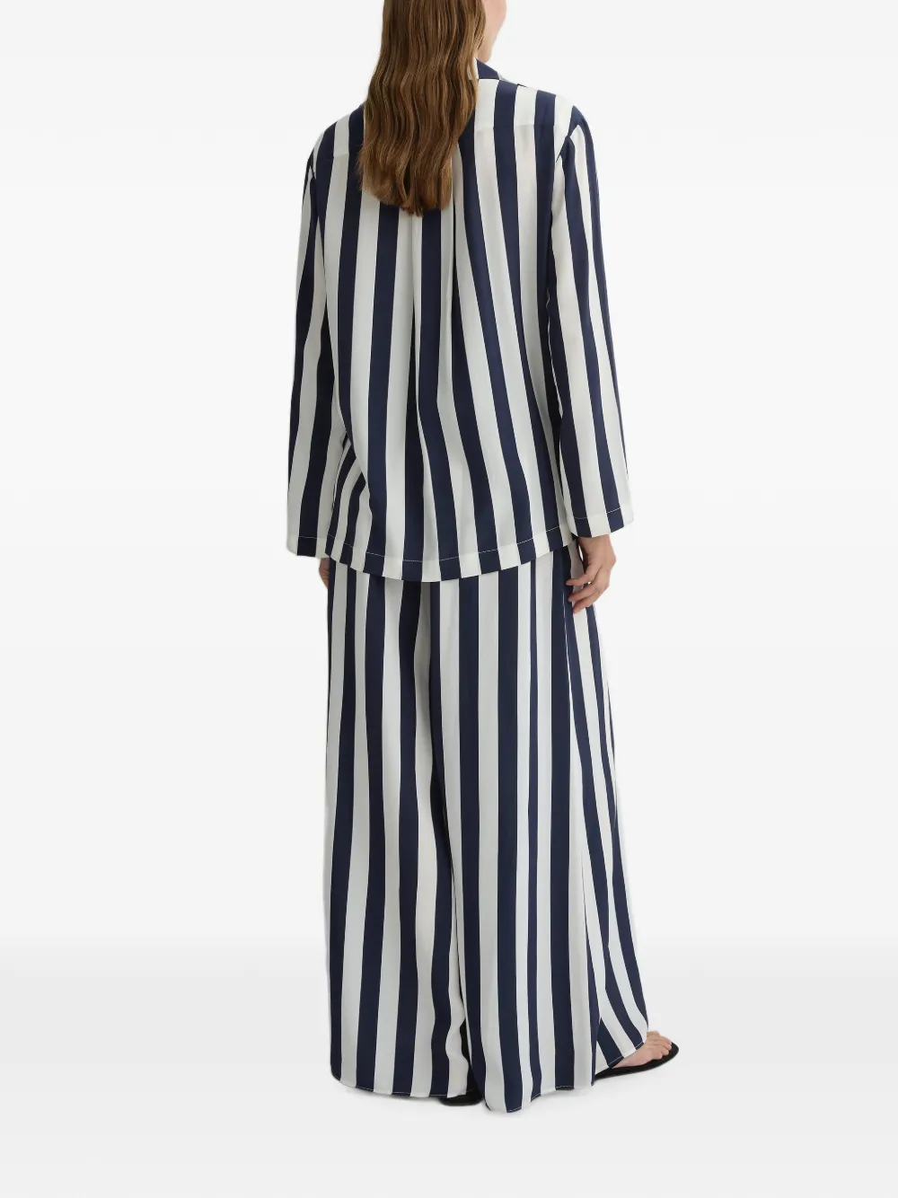 BONDI BORN Orta zijden blouse Blauw